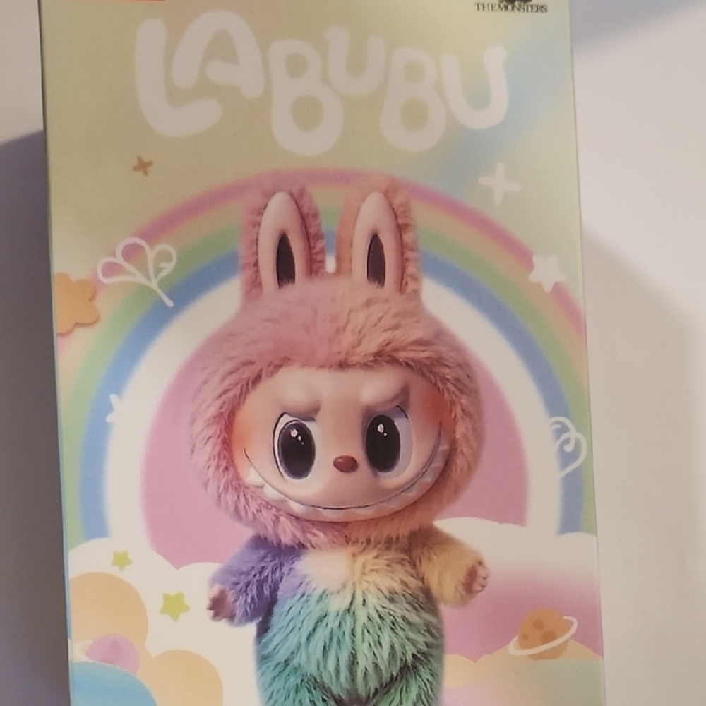 Labubu Rainbow Bunny Plush for Kids